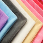 100% polyester plush fabric velboa fabric india knitted short pile plush fabric