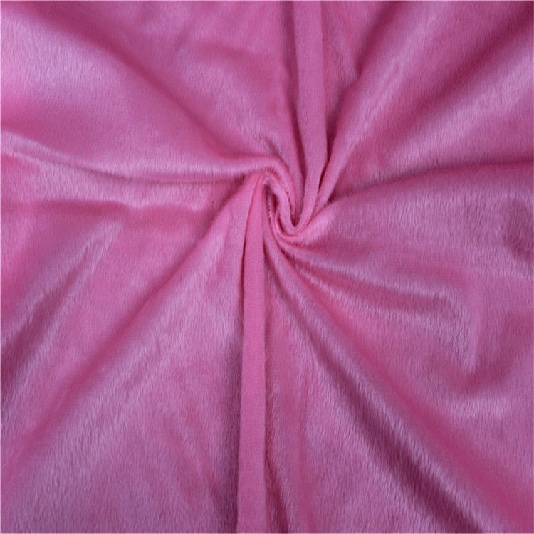 indian fabric wholesale solid dyed velboa velboa
